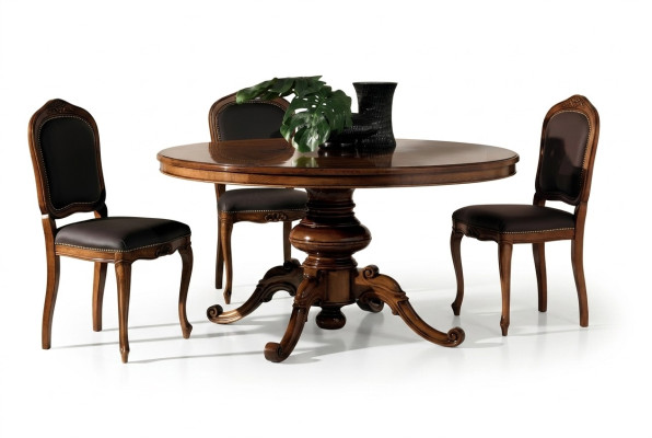 Klassieke eettafel Tafel Ronde tafels Ronde barok rococo meubels Ronde tafels Nieuw