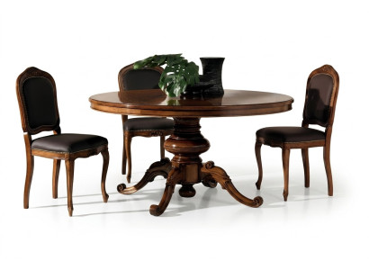 Klassieke eettafel Tafel Ronde tafels Ronde barok rococo meubels Ronde tafels Nieuw