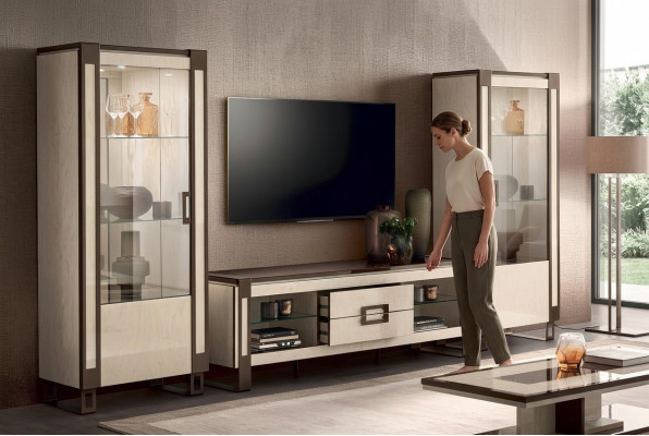 Ontwerp ladekast kast dressoir Moderne stijl Woonkamer dressoirs Lowboard rtv