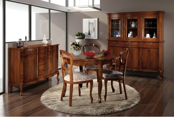 ronde tafel stoelen 4-delige eetkamerset houten tafel eetkamerstoel eettafelgroep