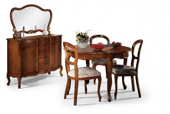 ronde tafel stoelen 4-delige eetkamerset houten tafel eetkamerstoel eettafelgroep