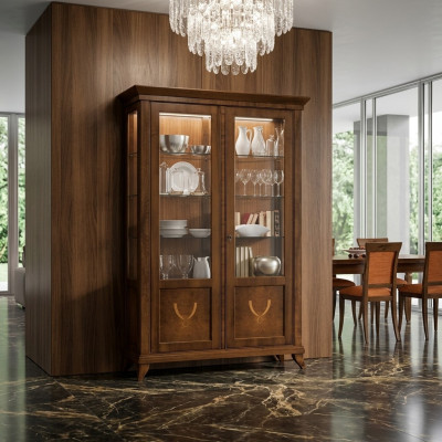 Vitrinekast Klassieke vitrines Woonkamer woonkasten Dressoir Nieuw