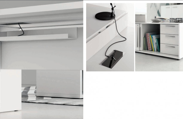 Hoekbureau kantoortafel bureau computertafel tafel kantoortafel tafels nieuw