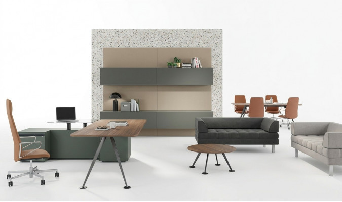 Hoekbureau meubilair kantoor kamer meubilair ontwerp bureau houten tafel tafels