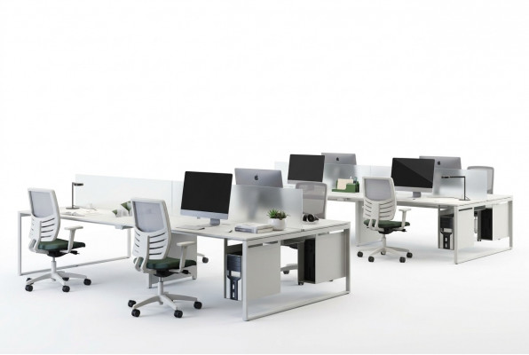 Laptop bureau bureautafel kantoortafel kantoormeubilair computer meubels nieuw