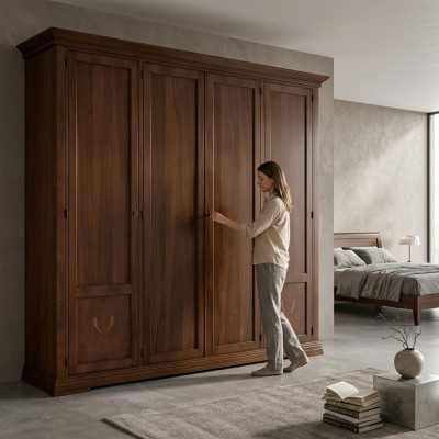 Kasten Stijl Meubels Slaapkamer Landhuis Kast Kledingkast Woonkamer Nieuw
