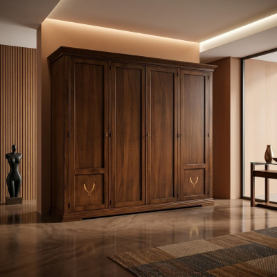Kasten Stijl Meubels Slaapkamer Landhuis Kast Kledingkast Woonkamer Nieuw