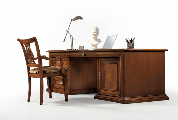 Ontwerper bureau tafel meubelen kantoor bureaus massief houten tafels Italië