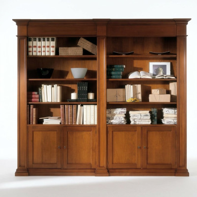 Stevige houten archiefkast kantoorkast rekken kasten boekenkast massief