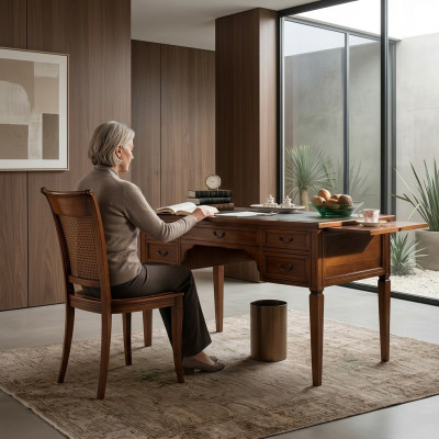 Bureau Tafel Bureau Secretaris Schrijftafel Italiaanse Meubels Houten Tafels