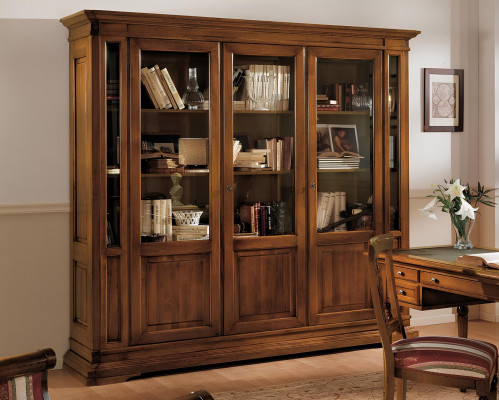Kast Plank Woonkamer Boekenkast Houten Archiefkast Kasten Vitrinekast Italië