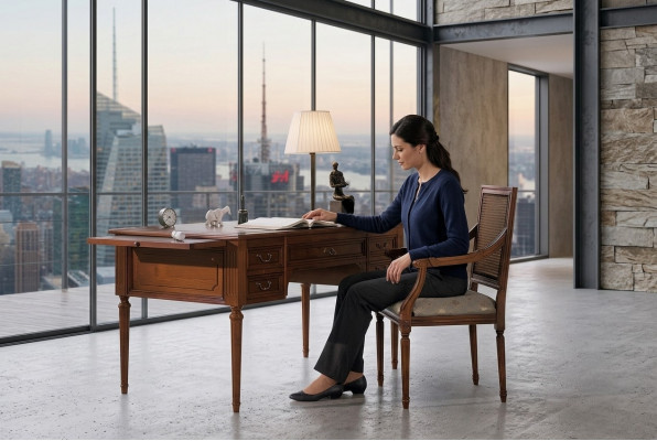 Schrijftafelontwerp Bureau Computertafel Laptoptafel met laden Nieuw
