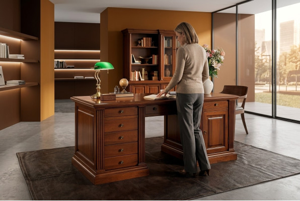 Schrijftafel Italiaanse tafel bureaus computermobielen tafels meubels Italië.