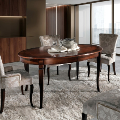Eettafel Luxe Tafel Massief Hout uit Italië Eettafels Inrichting Meubels