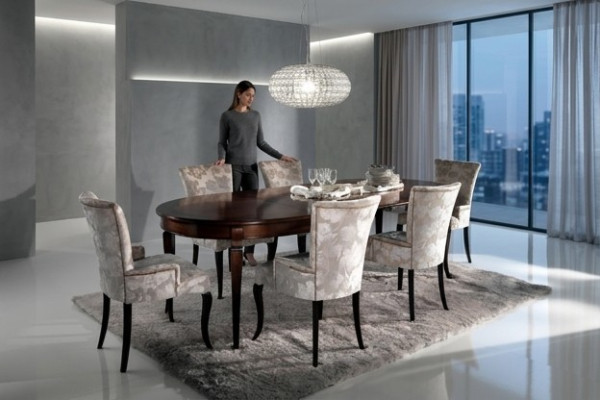 Luxe eettafel Italiaans design meubels Inrichting Tafels Massief houten tafel Nieuw