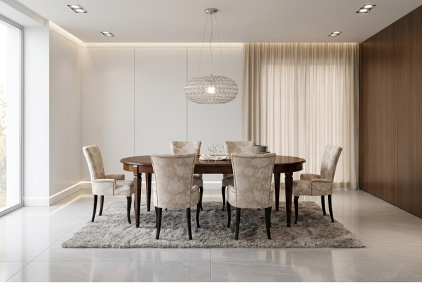 Luxe eettafel Italiaans design meubels Inrichting Tafels Massief houten tafel Nieuw