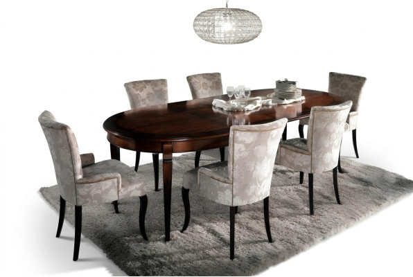 Luxe eettafel Italiaans design meubels Inrichting Tafels Massief houten tafel Nieuw