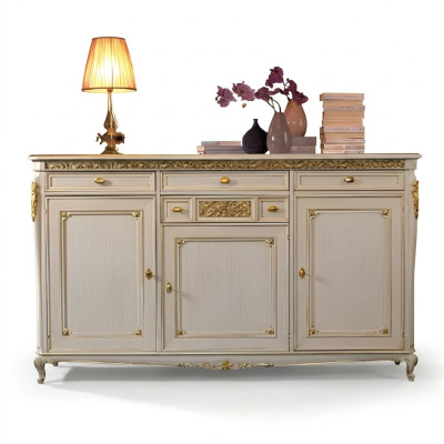 Luxe dressoir buffet sideboard in antieke stijl Italiaanse luxe meubelen