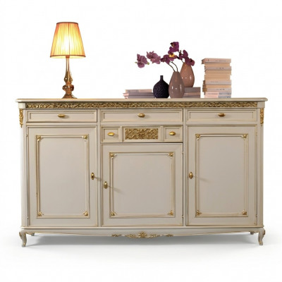 Laden dressoir dressoir dressoir massief houten kast meubels ladenkasten wit