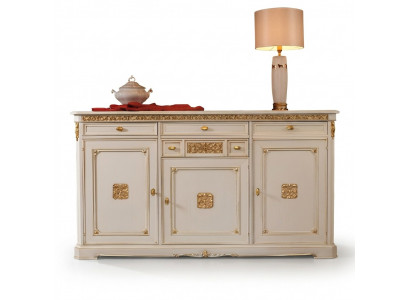 Commode dressoir dressoir wit dressoirs kast commodes meubels massief hout