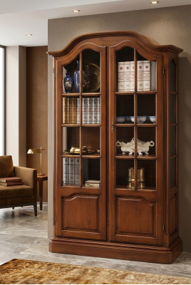 Sideboard Woonkamer Dressoir Massief hout Dressoir Vaccari cav giovanni Glas Nieuw