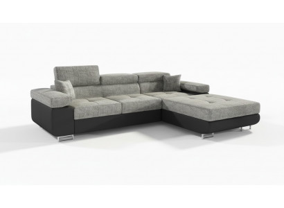Hoekbank L-vorm Woonlandschap Designerbank Bank Bekleding Zitgroep Textiel