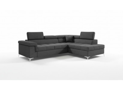 Hoekbank L-vorm Bank Bank Ontwerp Bekleding Slaapbank Textiel Bedfunctie Textiel