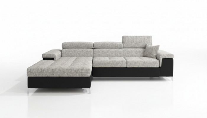 L-vormige bank woonlandschap hoekbank set modern design bankstel stof textiel nieuw
