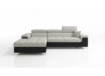 L-vormige bank woonlandschap hoekbank set modern design bankstel stof textiel nieuw