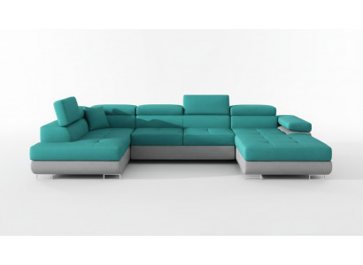 Stof U-vorm bank woonlandschap hoekbank set Moderne designbank Moderne Nieuw