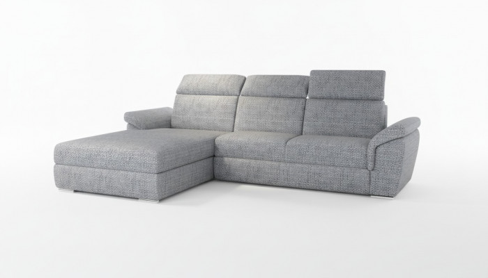 Bankstel woonlandschap hoekbank design modern sofa L-vorm textiel stoffen sofa's.
