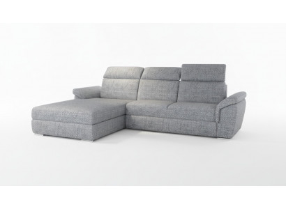 Bankstel woonlandschap hoekbank design modern sofa L-vorm textiel stoffen sofa's.
