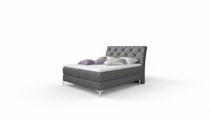 Ontwerpersbed Slaapkamer Bedden Textiel Hotel Bekleding Chesterfield Boxspring