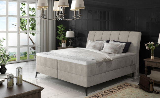 Boxspring bedden bed bedbekleding ontwerper hotel tweepersoons decoratie luxe ontwerp