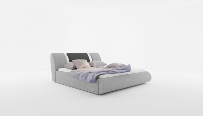 Luxueuze slaapkamer beddecoratie met kussens in 180x200 cm dubbel hotelbedontwerp.