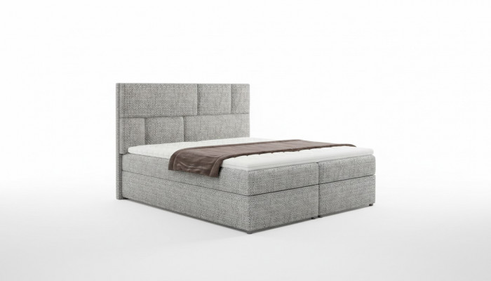 Luxe designer gestoffeerd bed bedden designerbed boxspring textiel 180x200