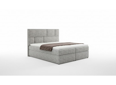 Luxe designer gestoffeerd bed bedden designerbed boxspring textiel 180x200
