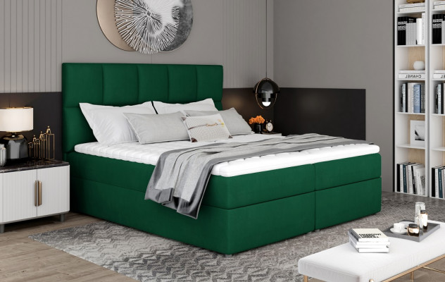 Ontwerper gestoffeerd bed Bed Bedden Tweepersoonsbed Echtelijk bed Designer bed Boxspring