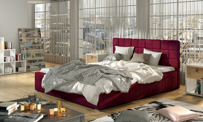 Designerbed Slaapkamer Bedden Textiel Hotel Luxe Gestoffeerd 200x200cm