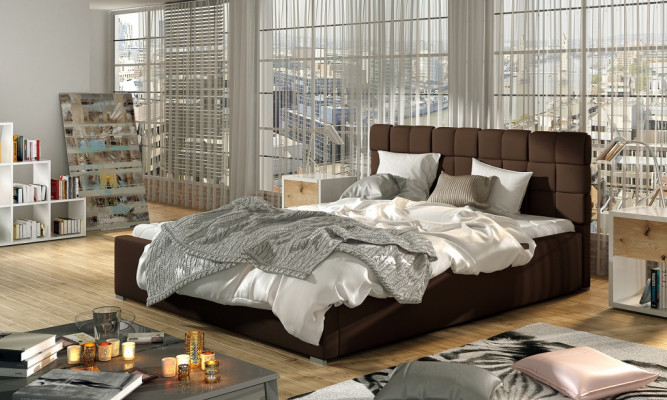 Designerbed Slaapkamer Bedden Textiel Hotel Luxe Gestoffeerd 200x200cm