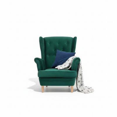 Lounge oor fauteuil Club design meubels TV bank stoel fluwelen bekleding zitplaats nieuw