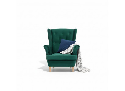 Lounge oor fauteuil Club design meubels TV bank stoel fluwelen bekleding zitplaats nieuw