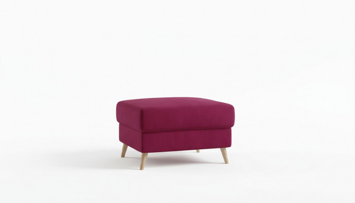 Hocker Poef Bank Bekleding Bijzettafel Voetenbankje Ottomaan Meubelkruk Roze
