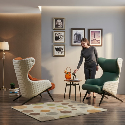 Lounge stoel clubfauteuil leuning relax lees luxe stoelen nieuw cocktailfauteuil