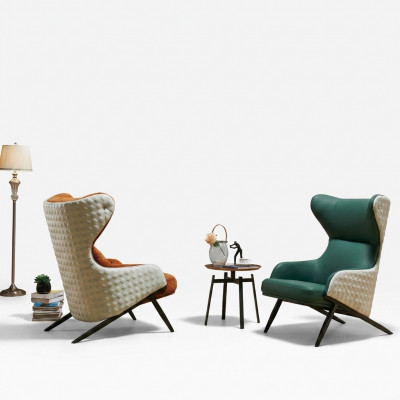 Lounge stoel clubfauteuil leuning relax lees luxe stoelen nieuw cocktailfauteuil