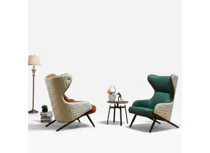 Lounge stoel clubfauteuil leuning relax lees luxe stoelen nieuw cocktailfauteuil