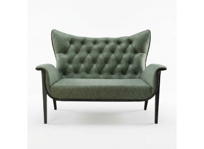 Chesterfield bank 2-zits gestoffeerde design bankstel bankstel bankstel tweezitter