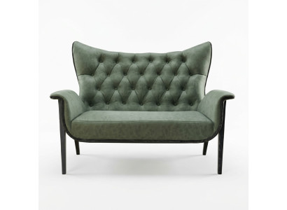 Chesterfield bank 2-zits gestoffeerde design bankstel bankstel bankstel tweezitter