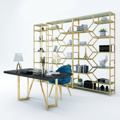 Schrijftafel Computerbureau Bureau Werkkamer Eettafel Tafel met stoel 2-delig