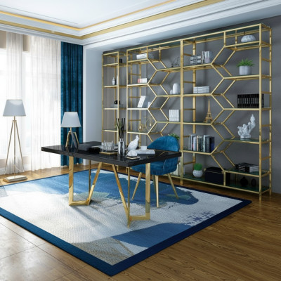 Luxe bureau computertafel werkkamer kantoortafel eettafel Edel.